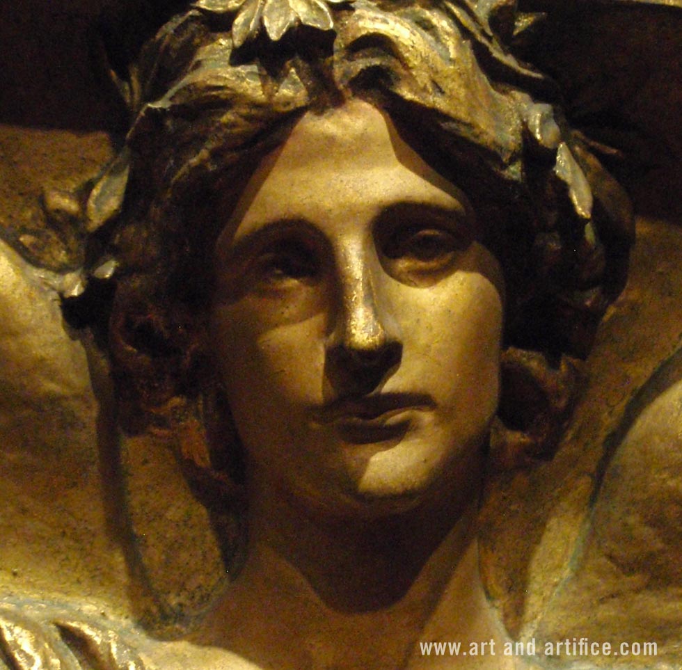 Amor Caritas by Augustus Saint-Gaudens - detail image