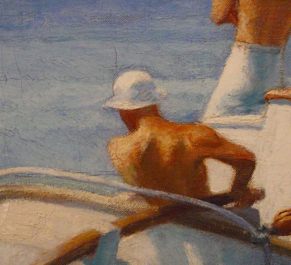 Edward Hopper Ground Swell Detail 1