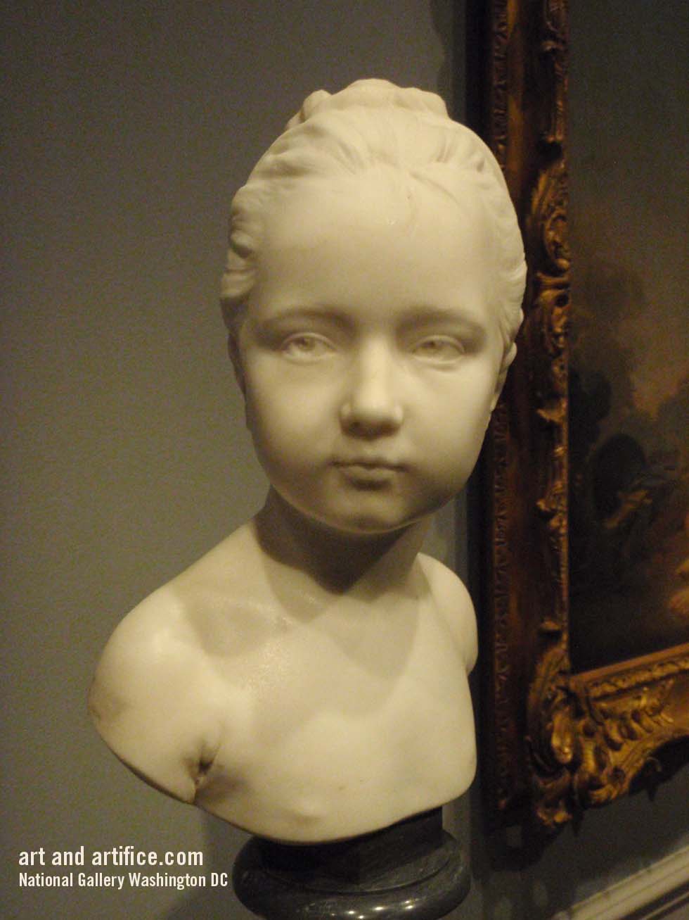 National Gallery Sculpture Young Girl