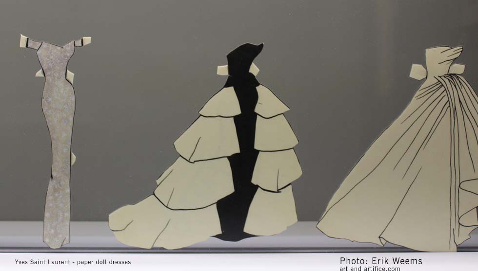 Yves Saint Laurent - Paper Doll Dresses