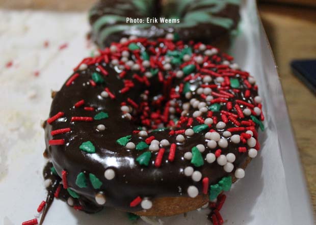 Donut Sprinkles and Chocolate Glaze