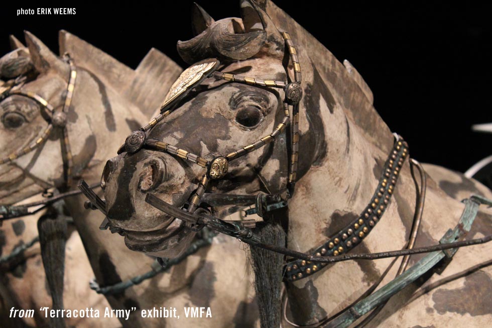 Chariot horse - Terracotta Army - Photo Erik Weems