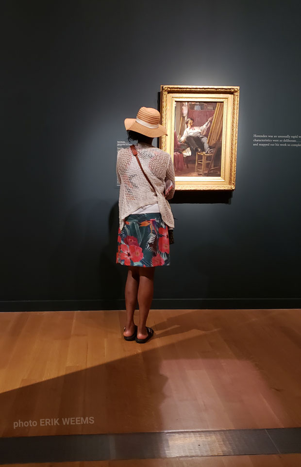 At the Mary Cassatt - Whistler Exhibit
