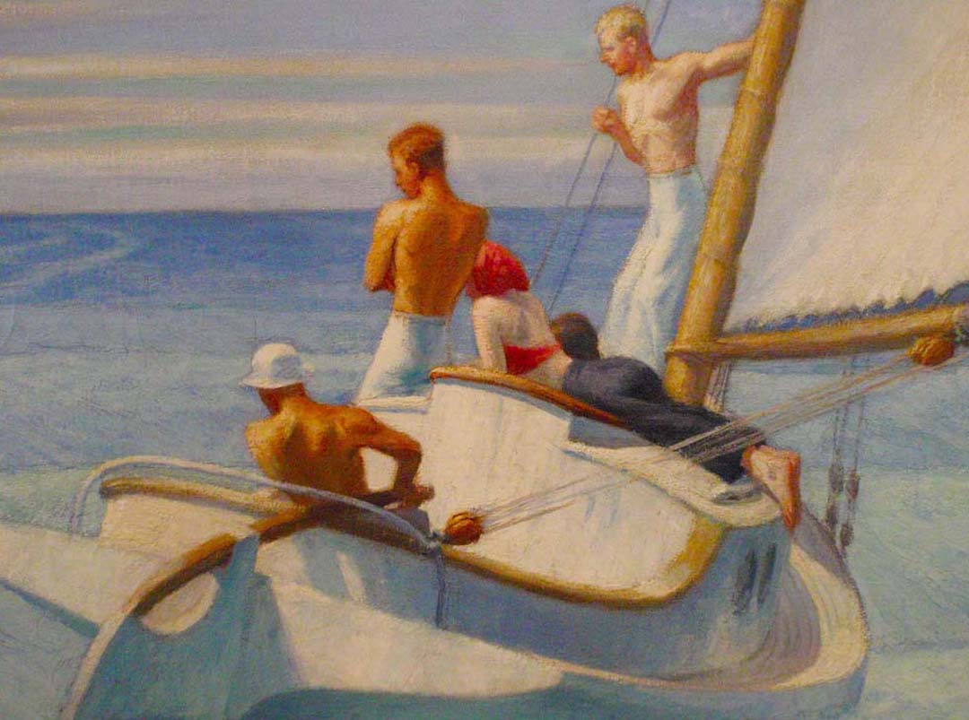 Edward Hopper Ground Swell Detail 2